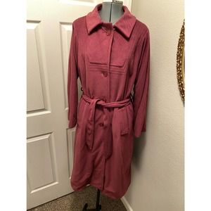 Vintage Burgundy Coat